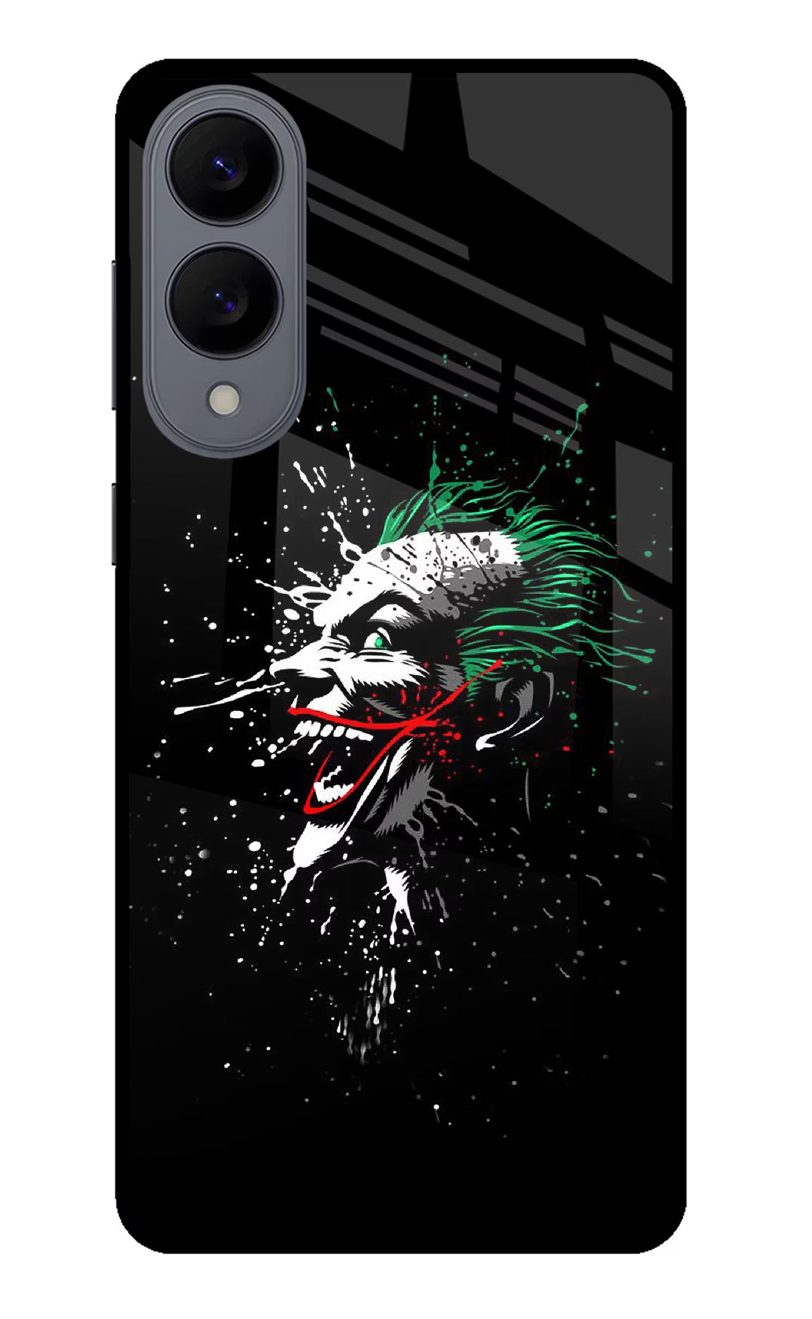 Joker Samsung S25 Edge Glass Case Back Cover by Casekaro