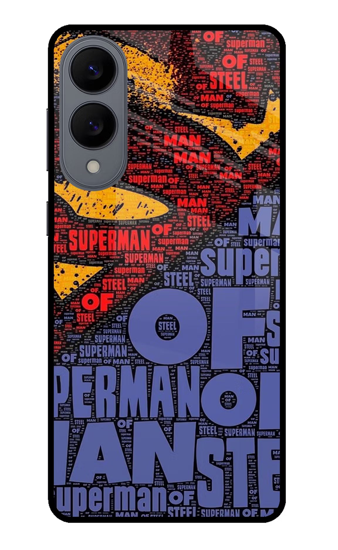 Superman Samsung S25 Edge Glass Case Back Cover by Casekaro