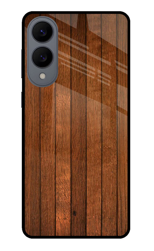 Wooden Artwork Bands Samsung S25 Edge Glass Case
