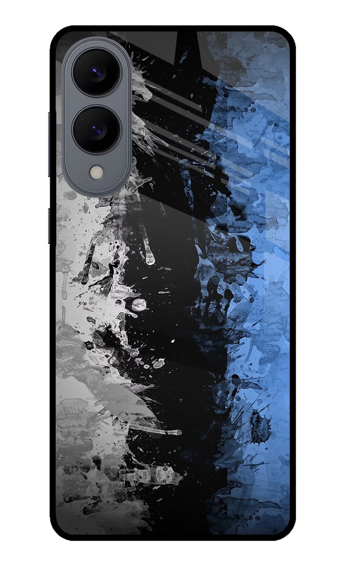 Artistic Design Samsung S25 Edge Glass Case Back Cover by Casekaro