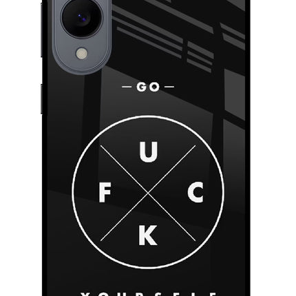 Go Fuck Yourself Samsung S25 Edge Glass Case