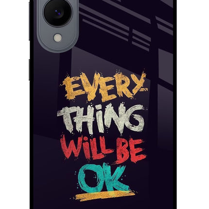 Everything Will Be Ok Samsung S25 Edge Glass Case