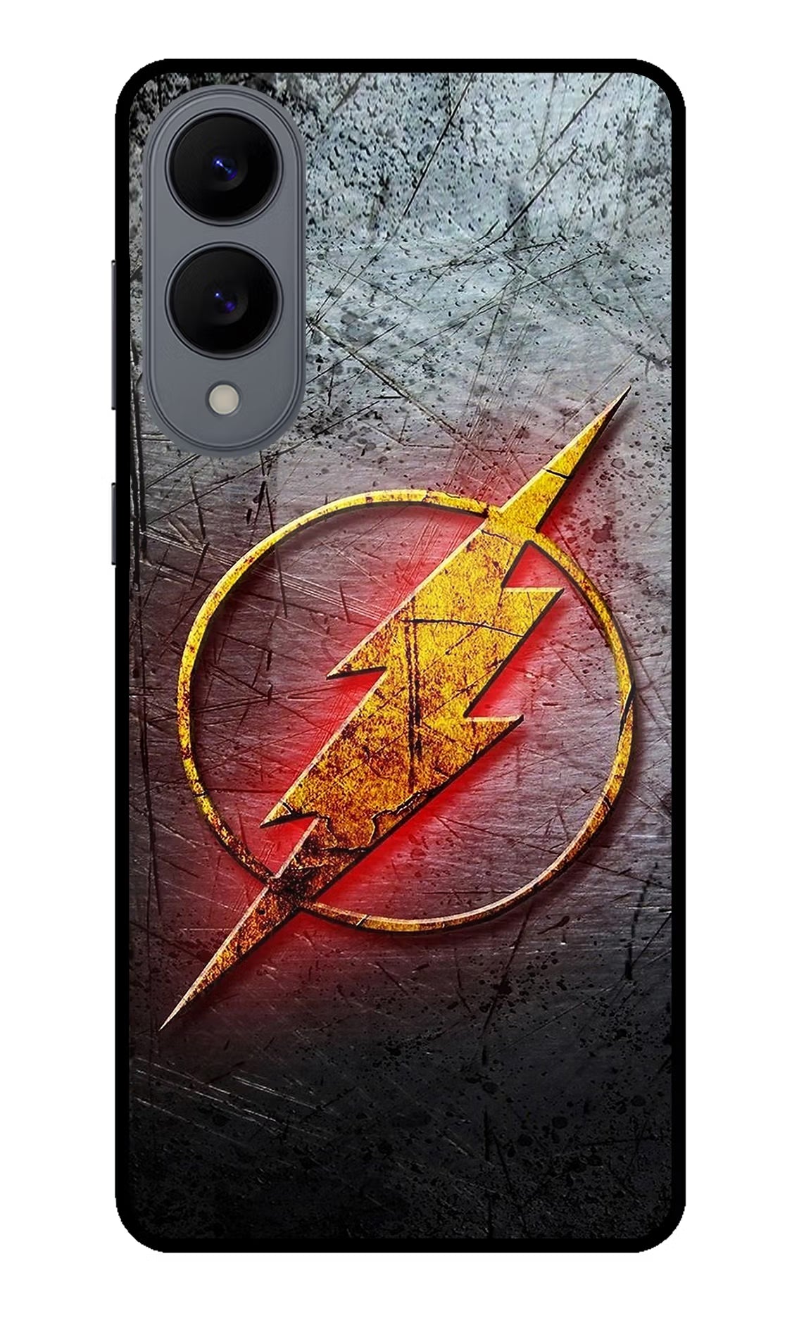 Flash Samsung S25 Edge Glass Case Back Cover by Casekaro