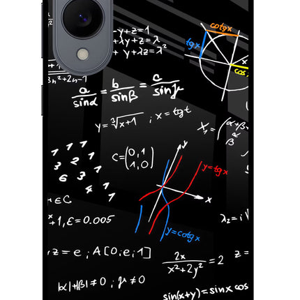 Mathematics Formula Samsung S25 Edge Glass Case