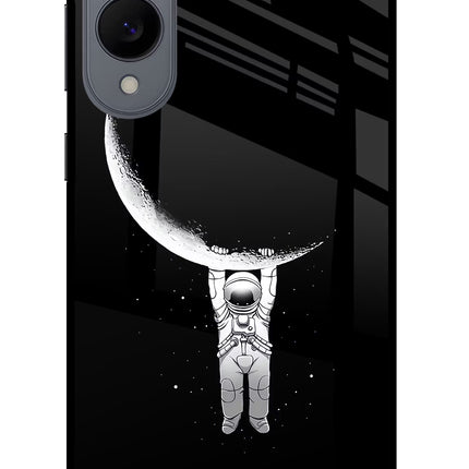 Moon Space Samsung S25 Edge Glass Case