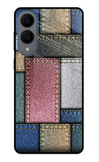 Multicolor Jeans Samsung S25 Edge Glass Case