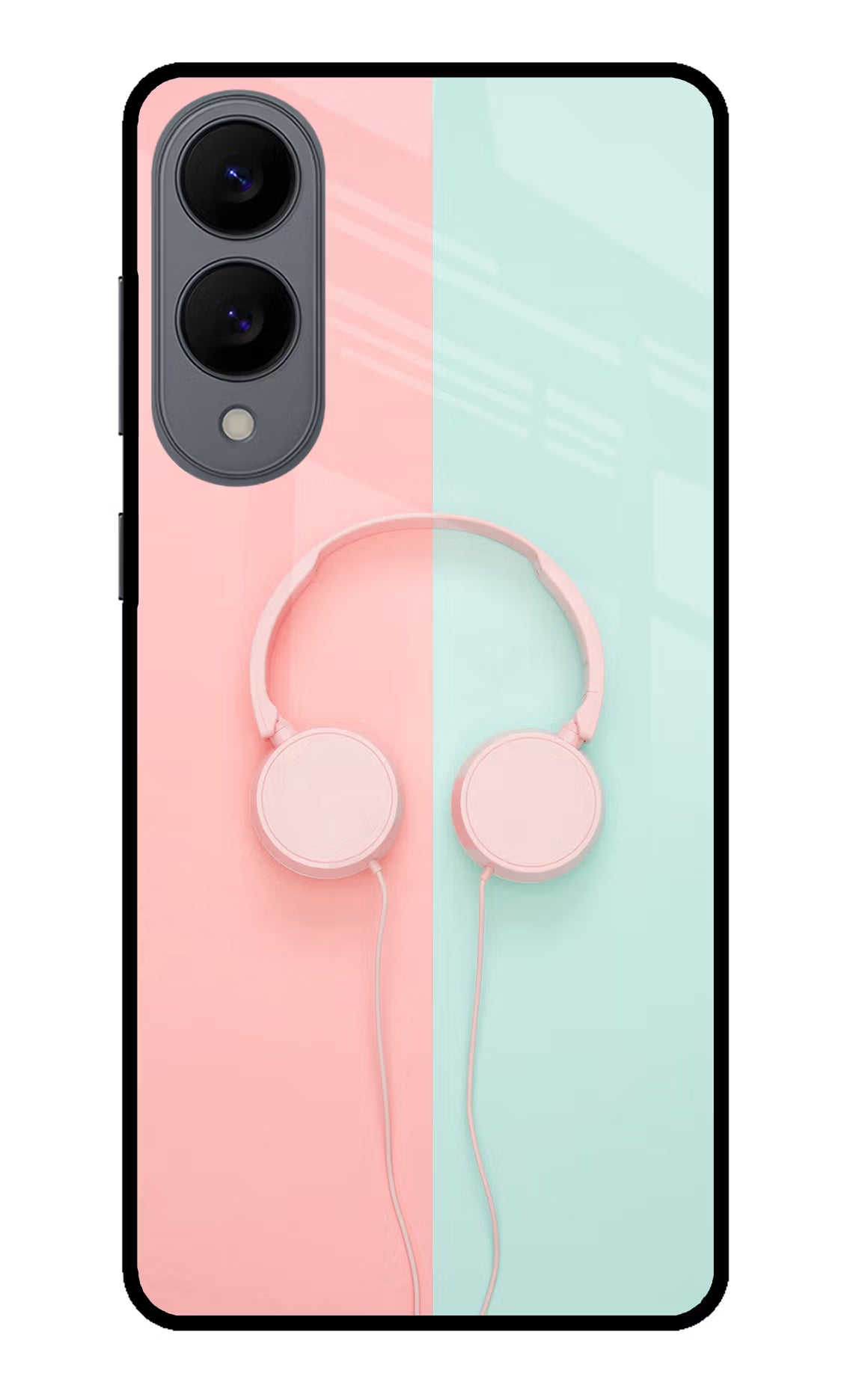 Music Lover Samsung S25 Edge Glass Case Back Cover by Casekaro
