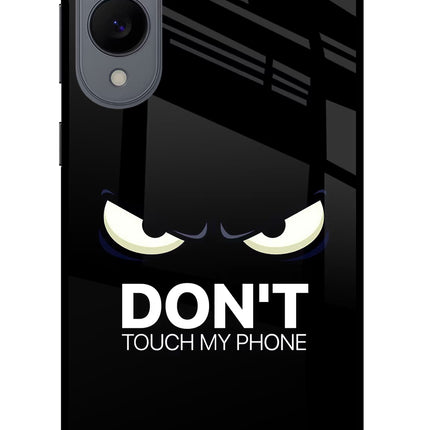 Don'T Touch My Phone Samsung S25 Edge Glass Case