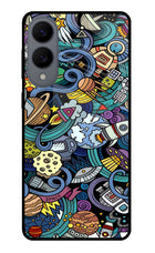 Space Abstract Samsung S25 Edge Glass Case