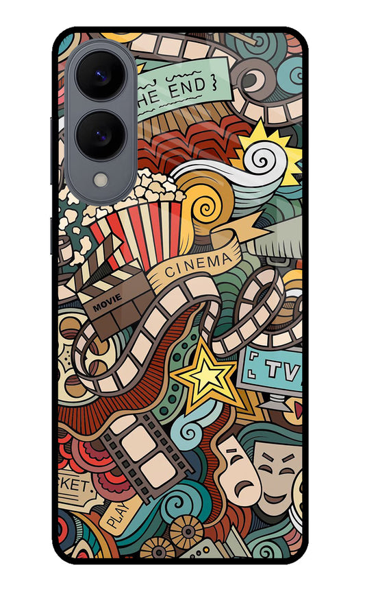 Cinema Abstract Samsung S25 Edge Glass Case