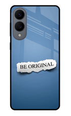 Be Original Samsung S25 Edge Glass Case Back Cover by Casekaro