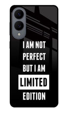I Am Not Perfect But I Am Limited Edition Samsung S25 Edge Glass Case