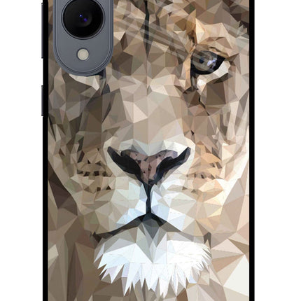 Lion Art Samsung S25 Edge Glass Case