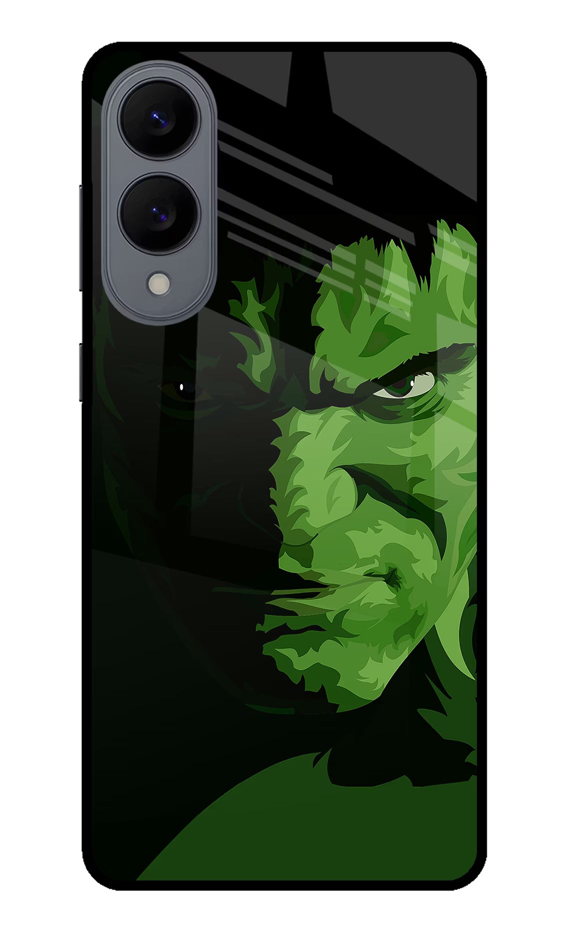 HULK Samsung S25 Edge Glass Case Back Cover by Casekaro
