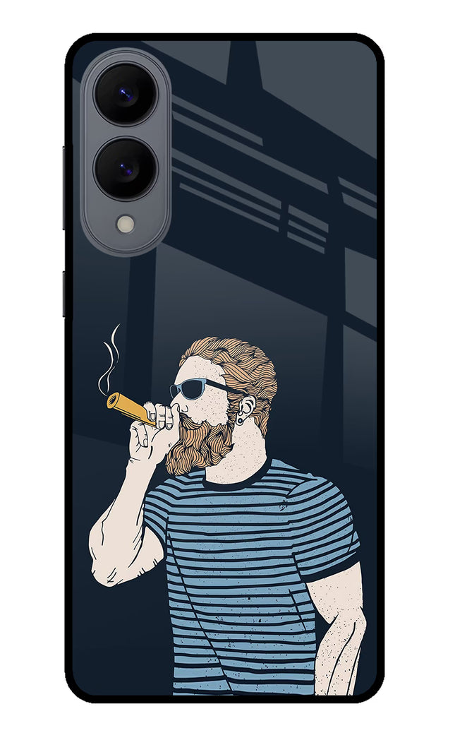 Smoking Samsung S25 Edge Glass Case