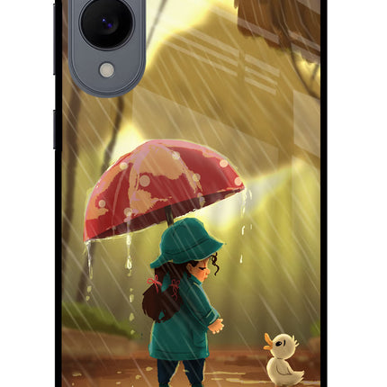 Rainy Day Samsung S25 Edge Glass Case