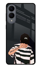 Aesthetic Boy Samsung S25 Edge Glass Case Back Cover by Casekaro