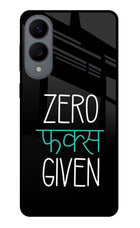 Zero Fucks Given Samsung S25 Edge Glass Case