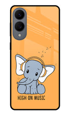 High On Music Samsung S25 Edge Glass Case