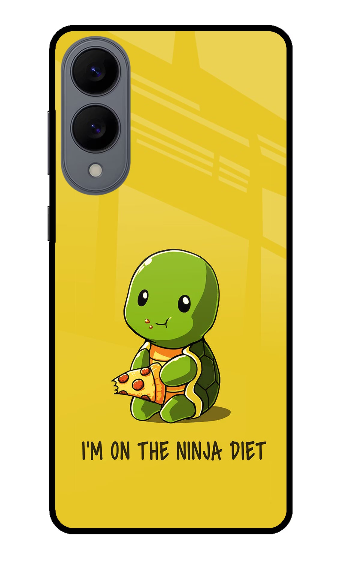I'm on Ninja Diet Samsung S25 Edge Glass Case Back Cover by Casekaro