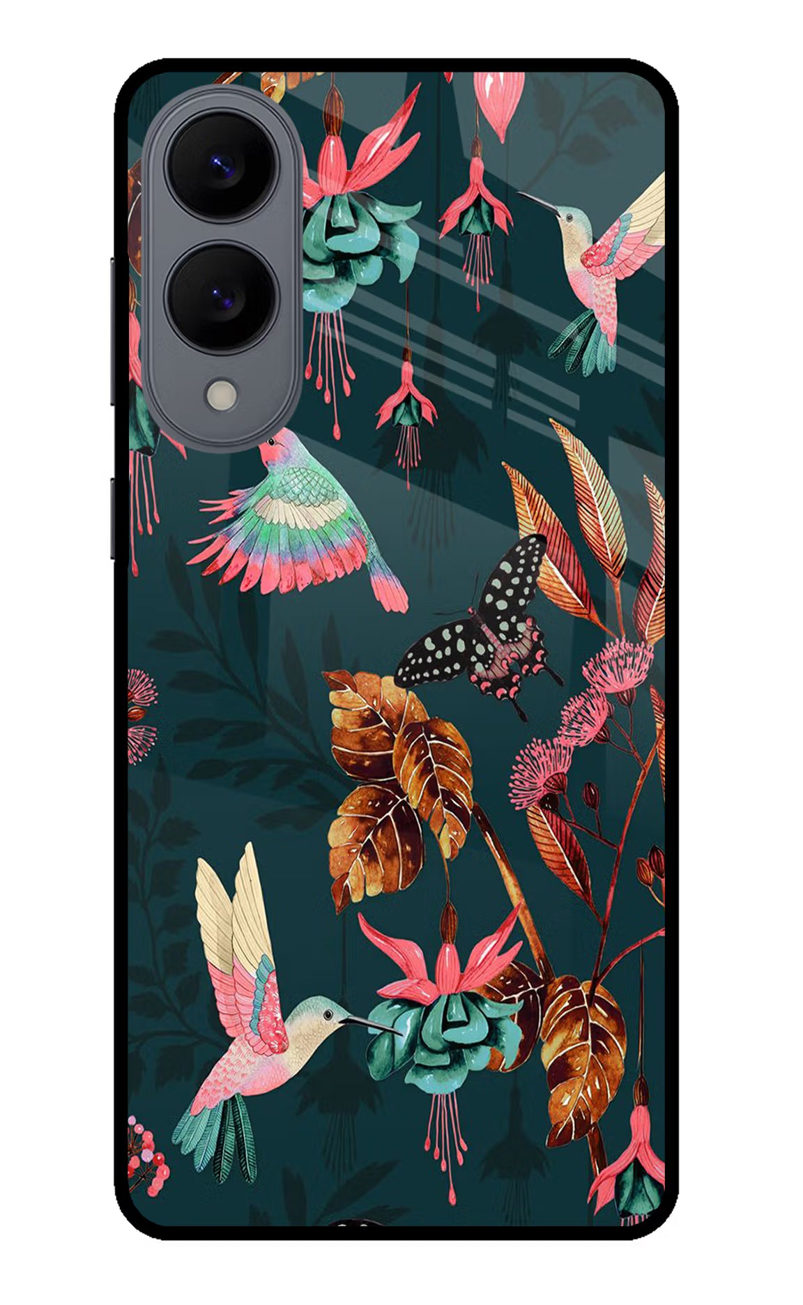Birds Samsung S25 Edge Glass Case Back Cover by Casekaro