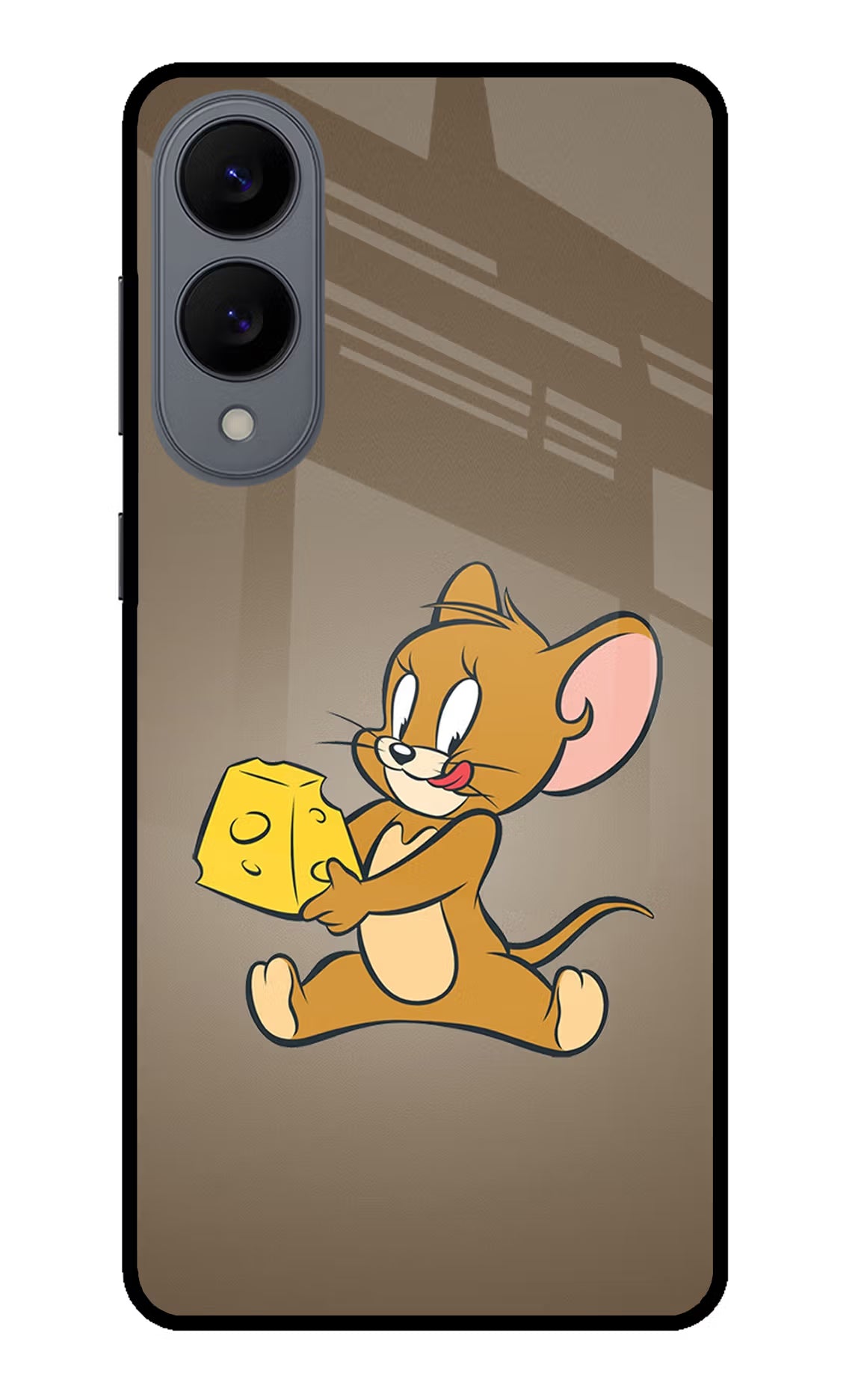 Jerry Samsung S25 Edge Glass Case Back Cover by Casekaro