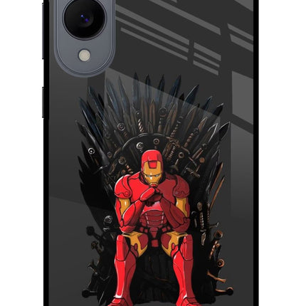 Ironman Throne Samsung S25 Edge Glass Case