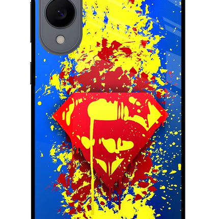 Superman logo Samsung S25 Edge Glass Case