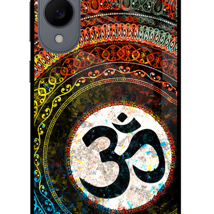 Om Cultural Samsung S25 Edge Glass Case