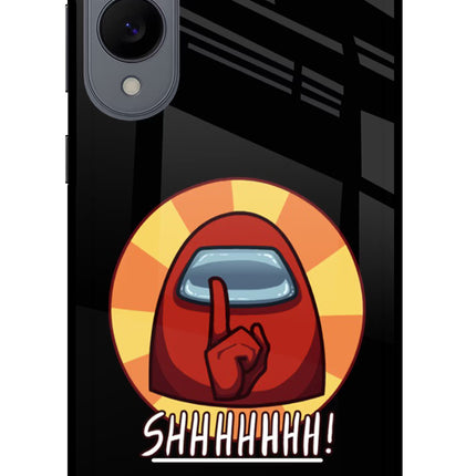Among Us Shhh! Samsung S25 Edge Glass Case