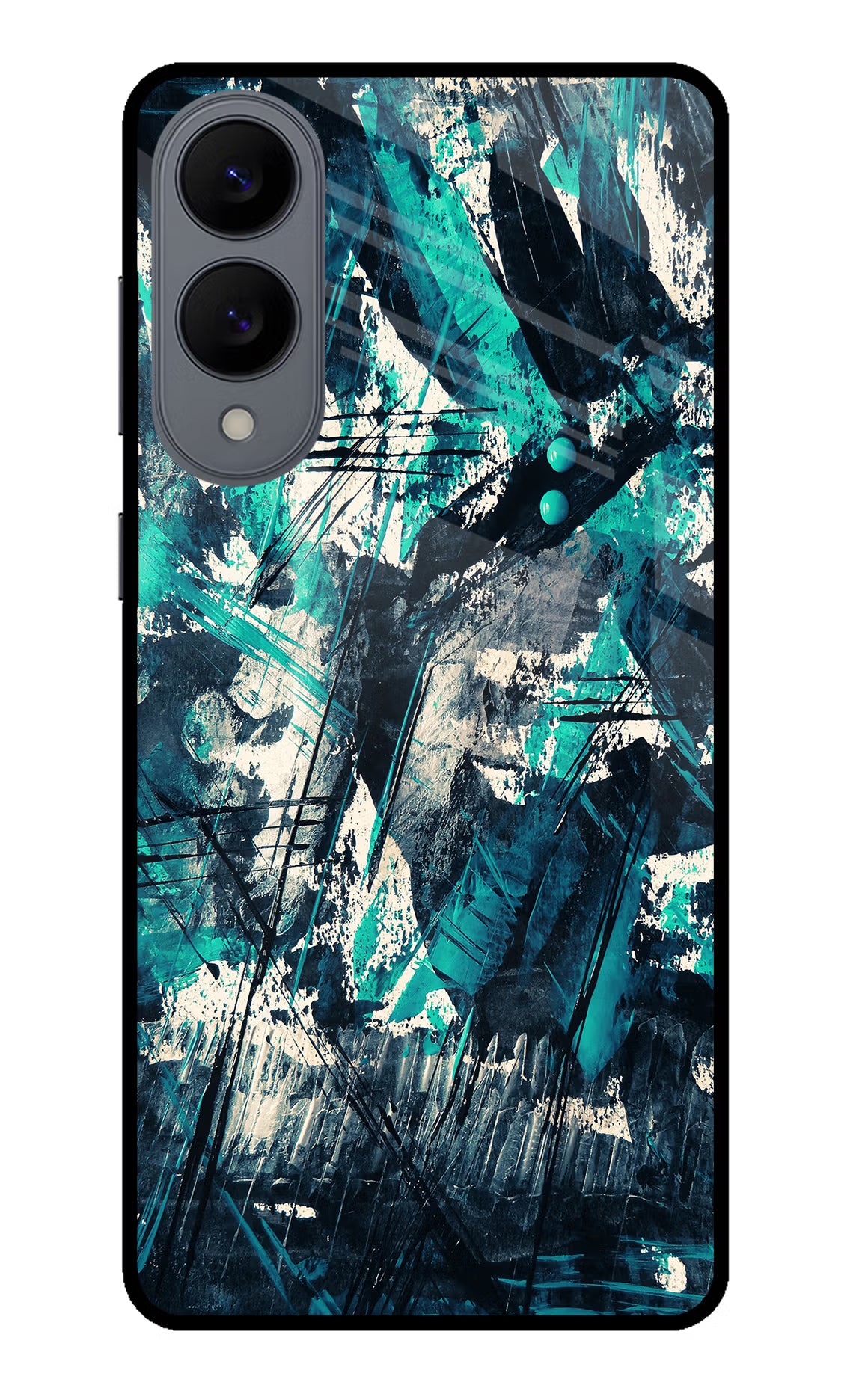 Artwork Samsung S25 Edge Glass Case Back Cover by Casekaro