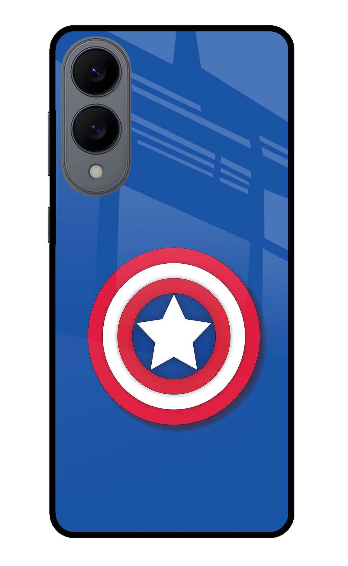 Shield Samsung S25 Edge Glass Case Back Cover by Casekaro