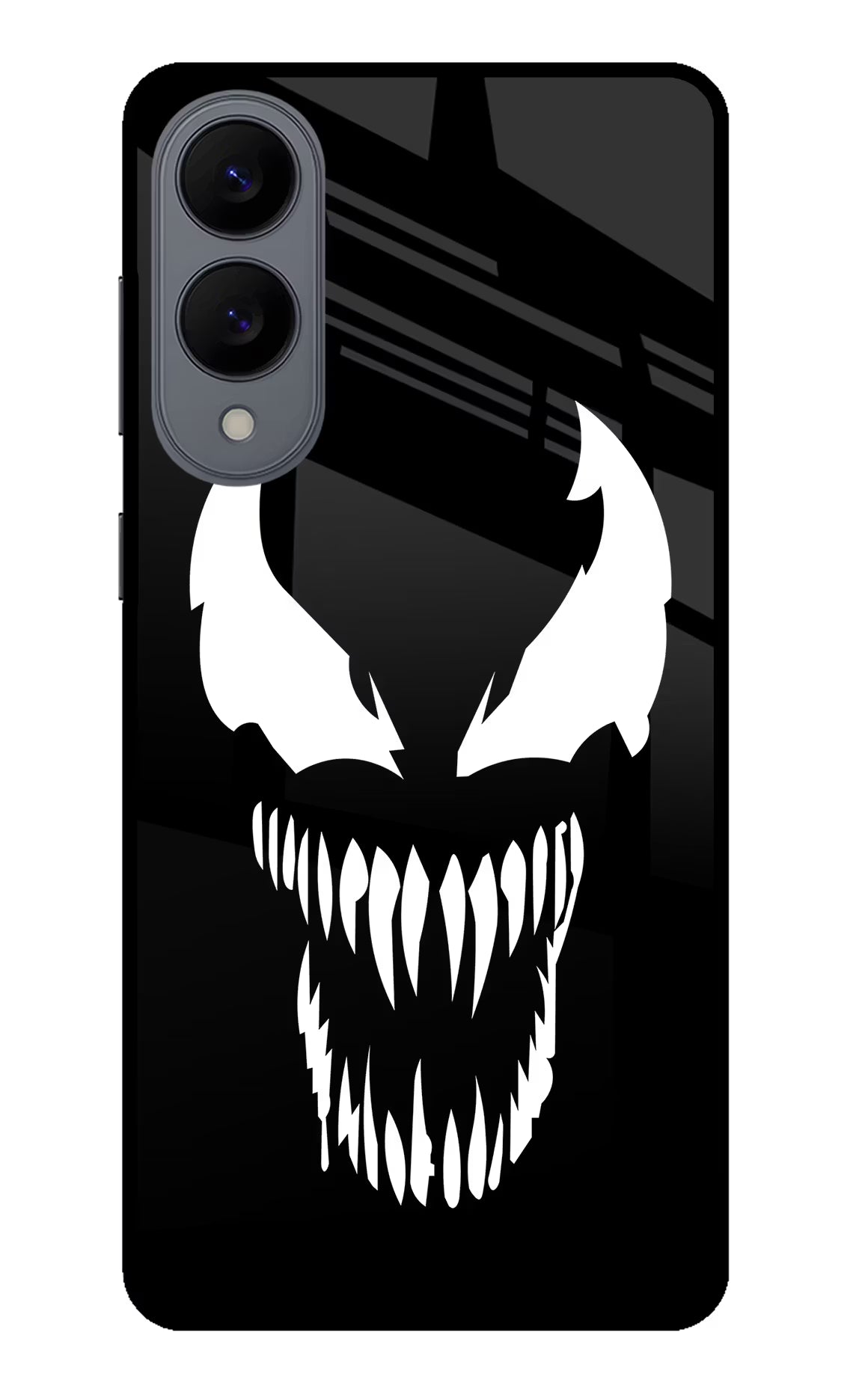 Venom Samsung S25 Edge Glass Case Back Cover by Casekaro