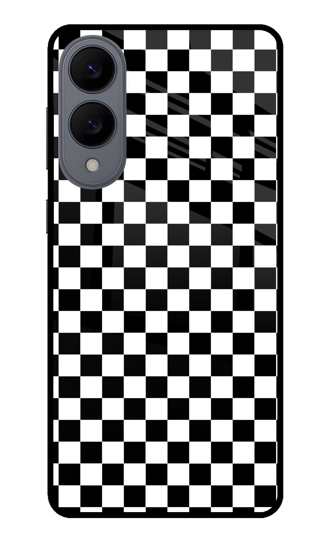 Chess Board Samsung S25 Edge Glass Case