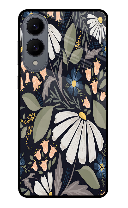 Flowers Art Samsung S25 Edge Glass Case