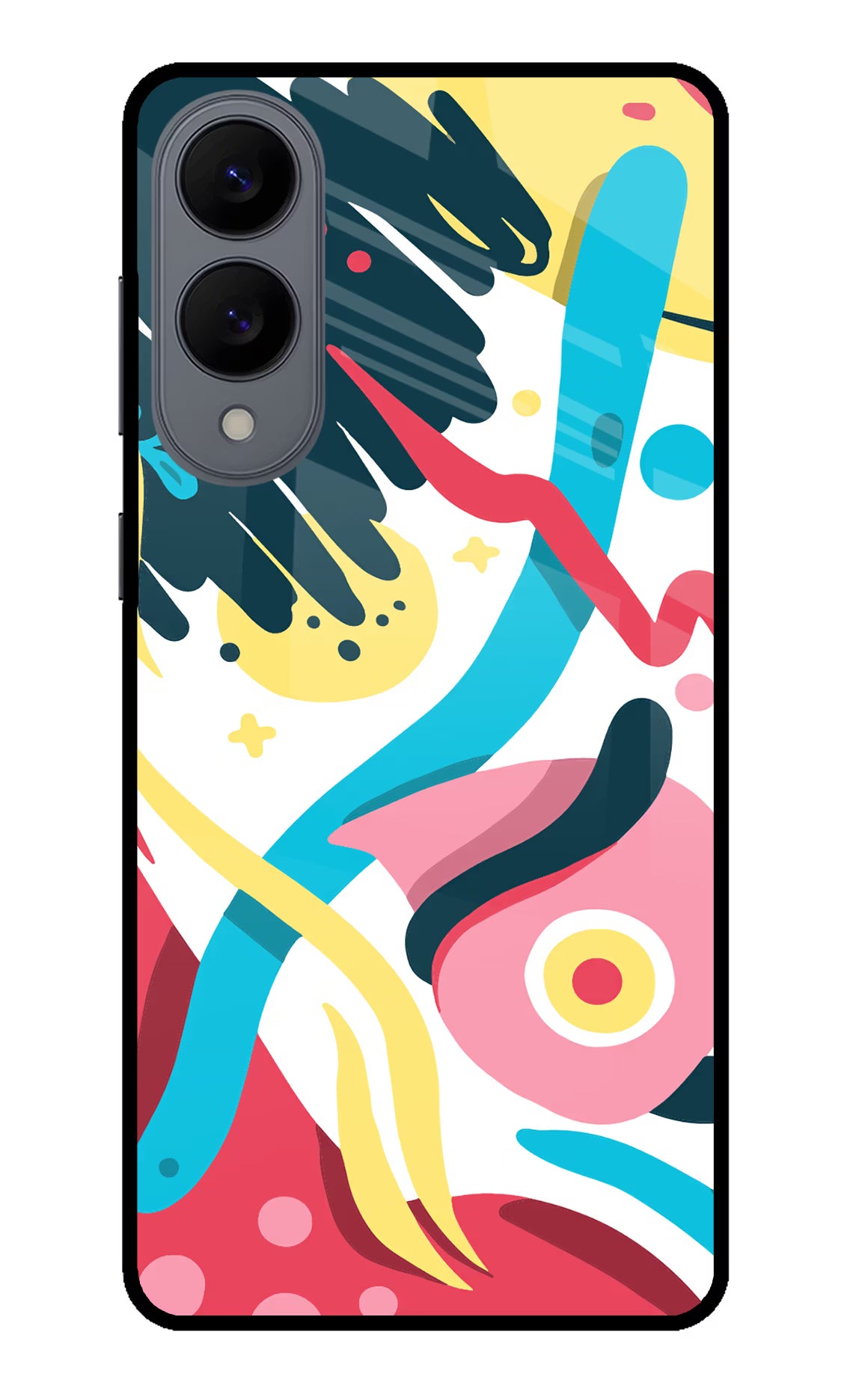 Trippy Samsung S25 Edge Glass Case