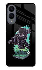 Black Panther Samsung S25 Edge Glass Case Back Cover by Casekaro