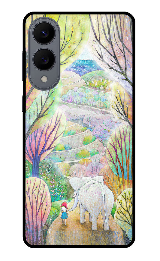 Nature Painting Samsung S25 Edge Glass Case
