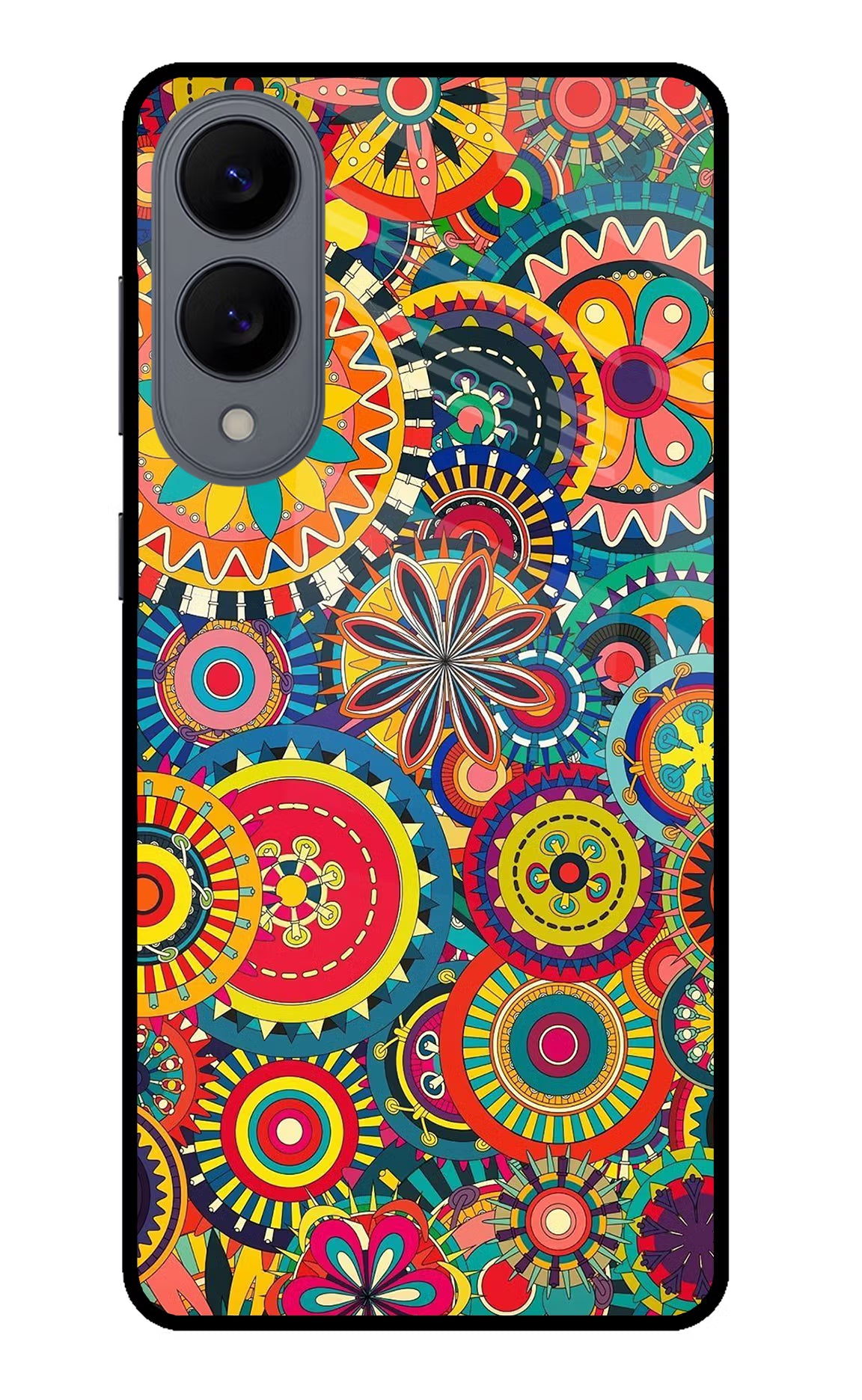 Gol Gol Art Samsung S25 Edge Glass Case Back Cover by Casekaro