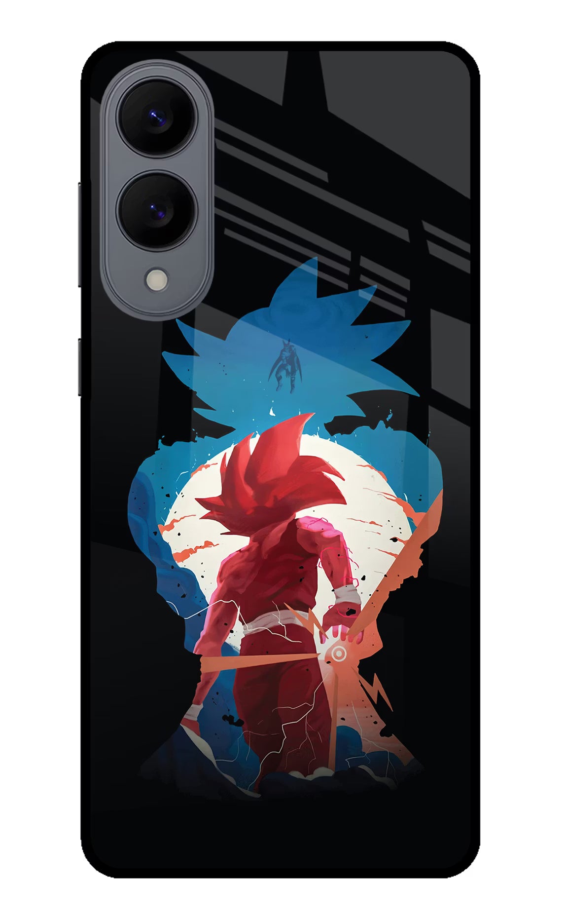 Goku Samsung S25 Edge Glass Case Back Cover by Casekaro