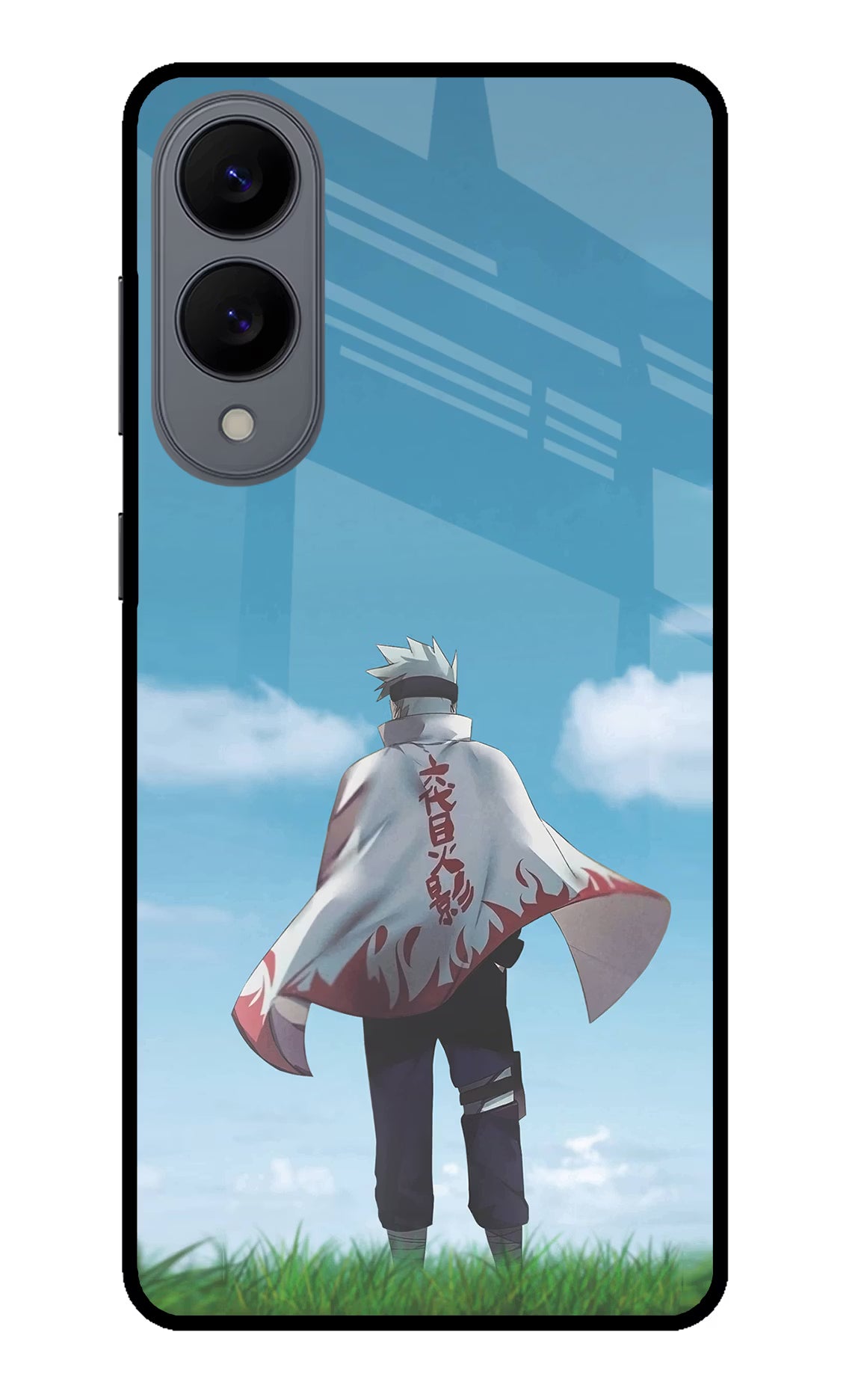 Kakashi Samsung S25 Edge Glass Case Back Cover by Casekaro