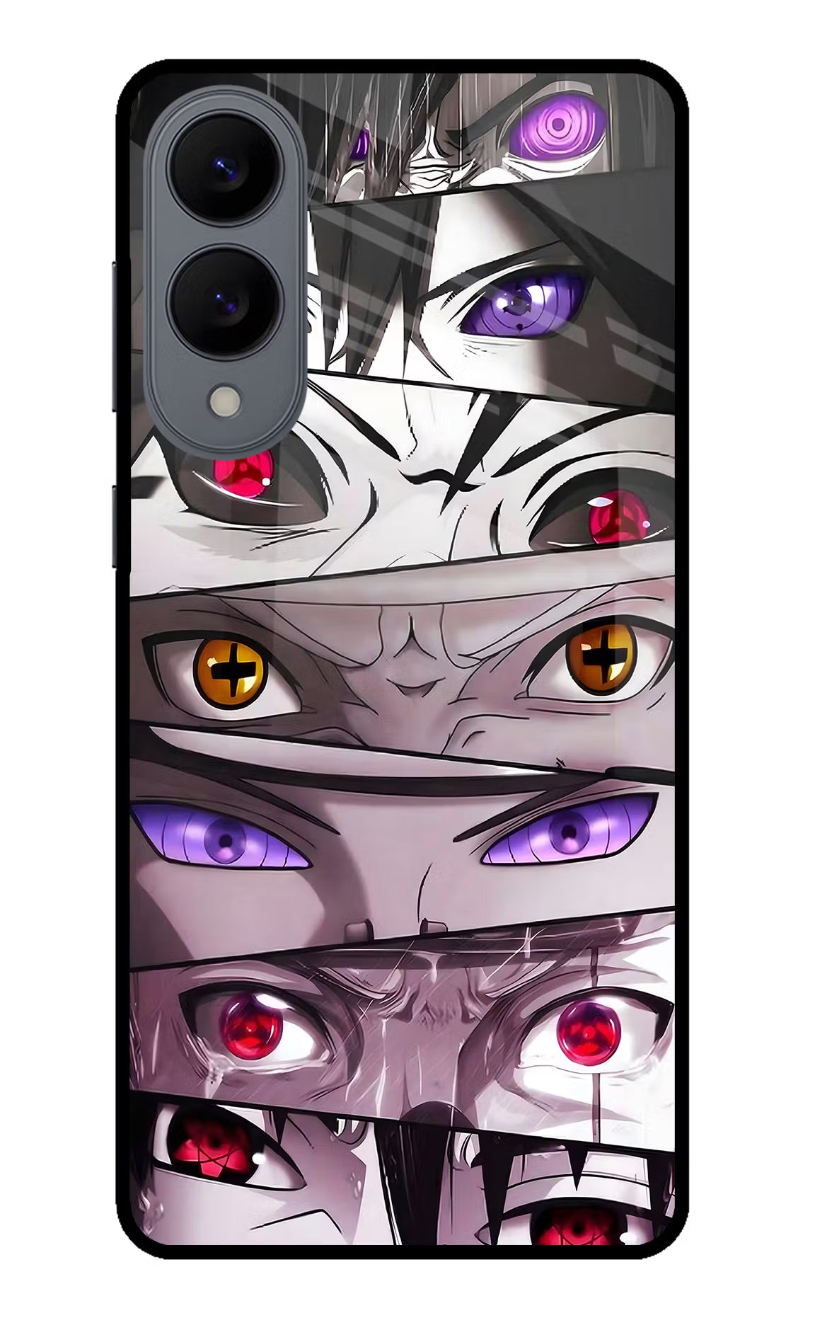 Naruto Anime Samsung S25 Edge Glass Case Back Cover by Casekaro
