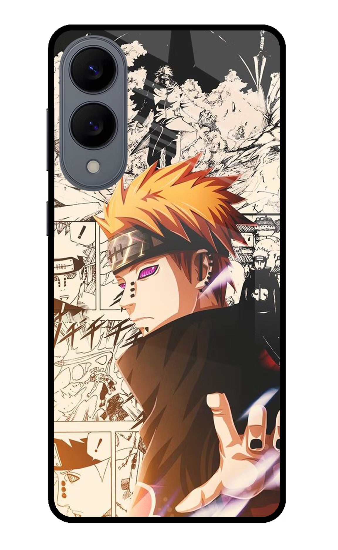 Pain Anime Samsung S25 Edge Glass Case Back Cover by Casekaro