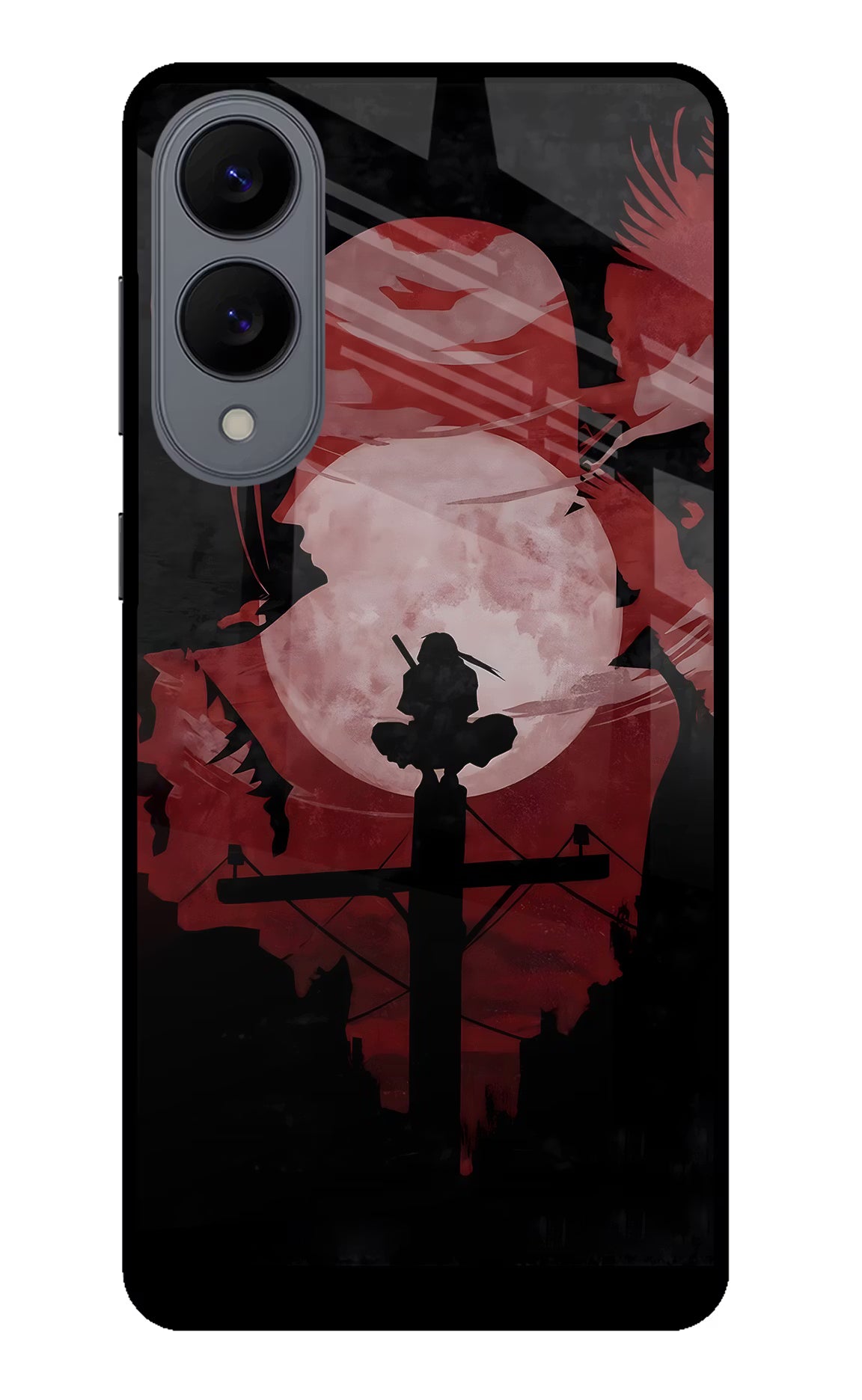 Naruto Anime Samsung S25 Edge Glass Case Back Cover by Casekaro