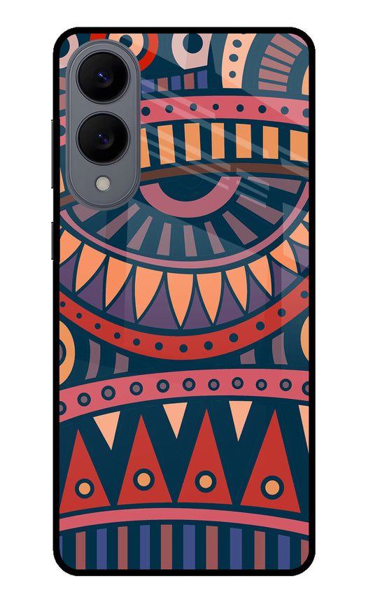 African Culture Design Samsung S25 Edge Glass Case