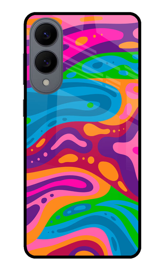 Trippy Pattern Samsung S25 Edge Glass Case