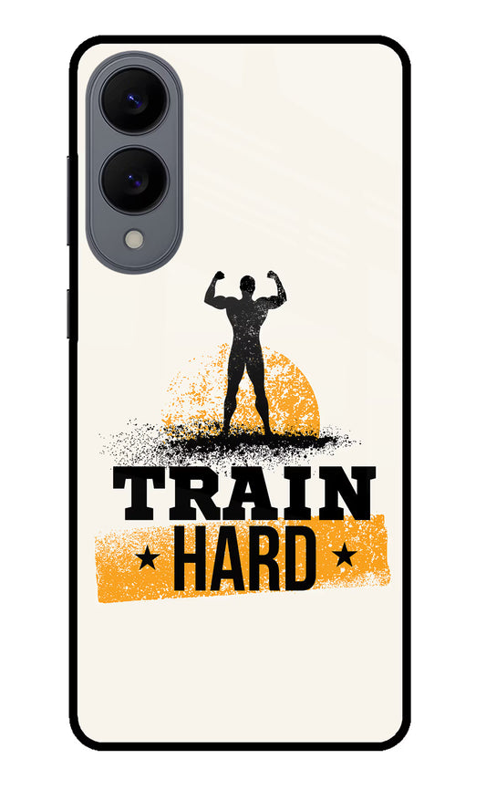 Train Hard Samsung S25 Edge Glass Case