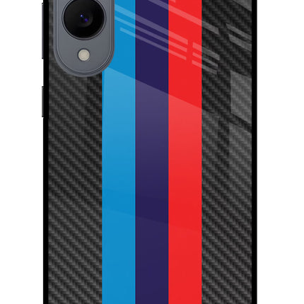 BMW Stripes Pattern Samsung S25 Edge Glass Case