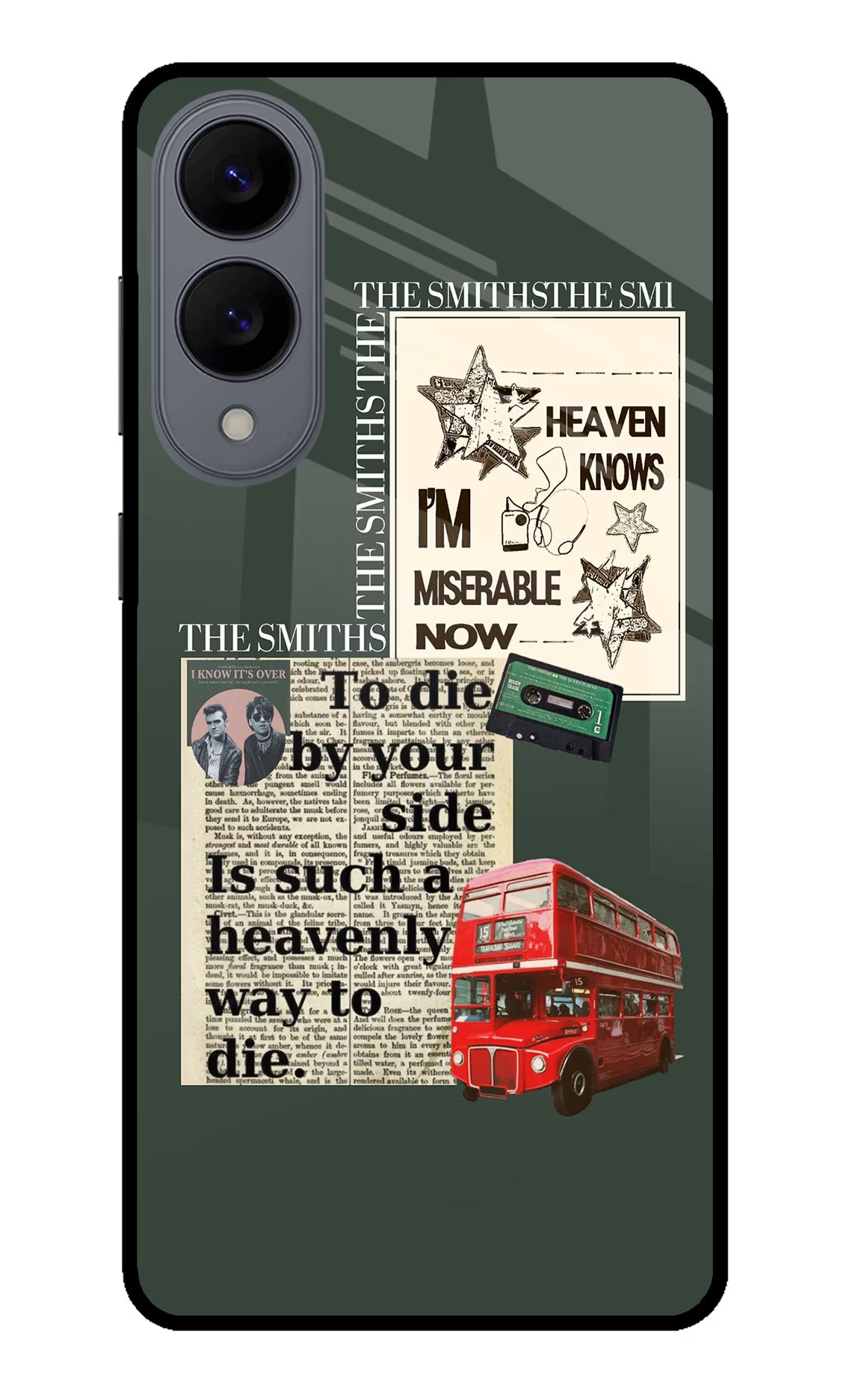 The Smiths Samsung S25 Edge Glass Case Back Cover by Casekaro