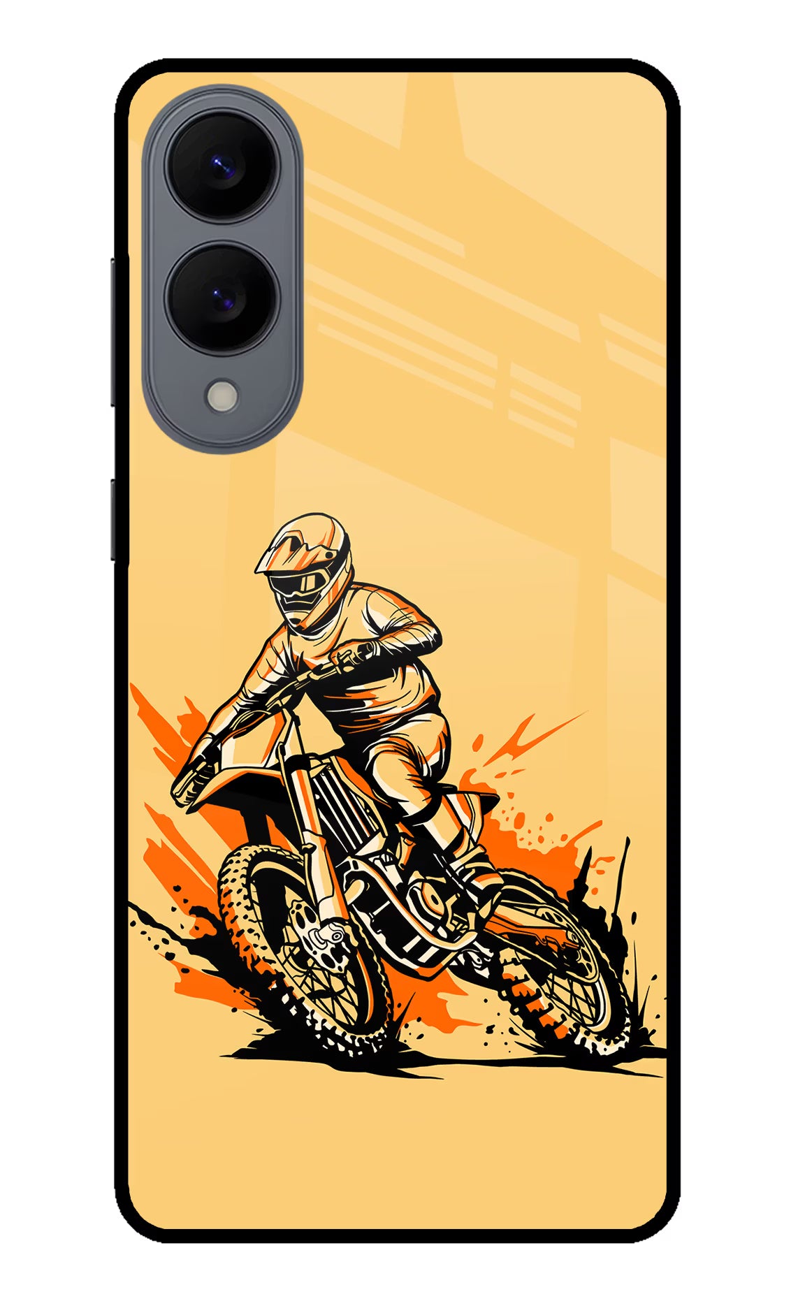 Off-Road Fury Samsung S25 Edge Glass Case Back Cover by Casekaro